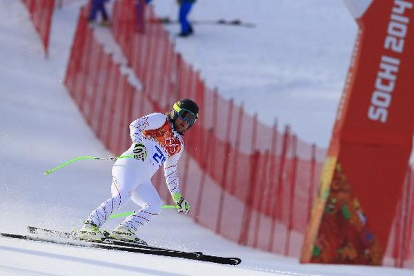 El estadounidense Andrew Weibrecht terminó en el segundo puesto del evento. (Foto Prensa Libre: AFP)