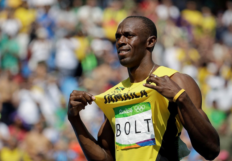 Usain Bolt es favorito para ganar los 200 metros planos en Río. (Foto Prensa Libre: AFP).