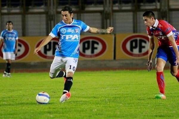 Ciani durante un juego de preparación con el San Marcos de Arica en Chile. (Foto Prensa Libre: cortesía Marco Tulio Ciani)