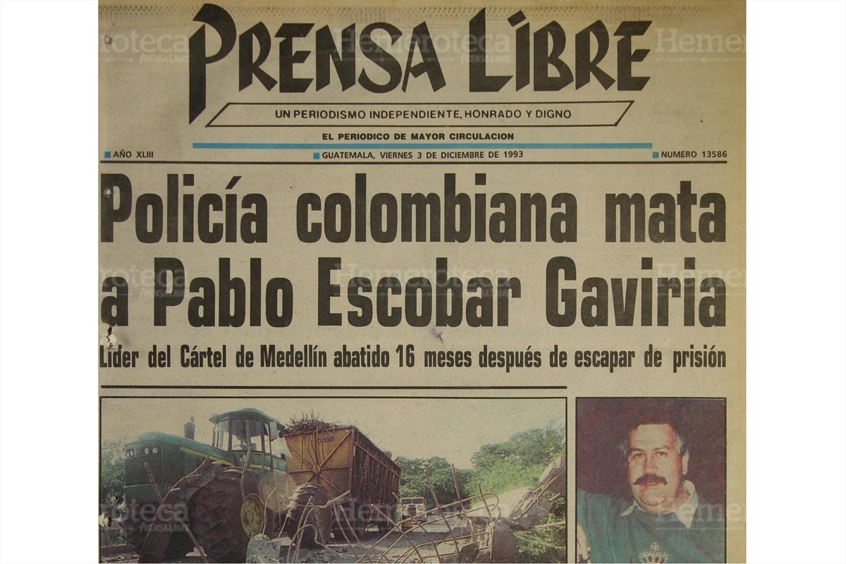 1993 Muere Pablo Escobar El Narco Más Buscado 