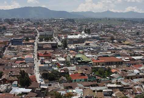 La ciudad de Quetzaltenango es la única que se postuló para los Juegos del 2018. (Foto Prensa Libre: Hemeroteca PL)