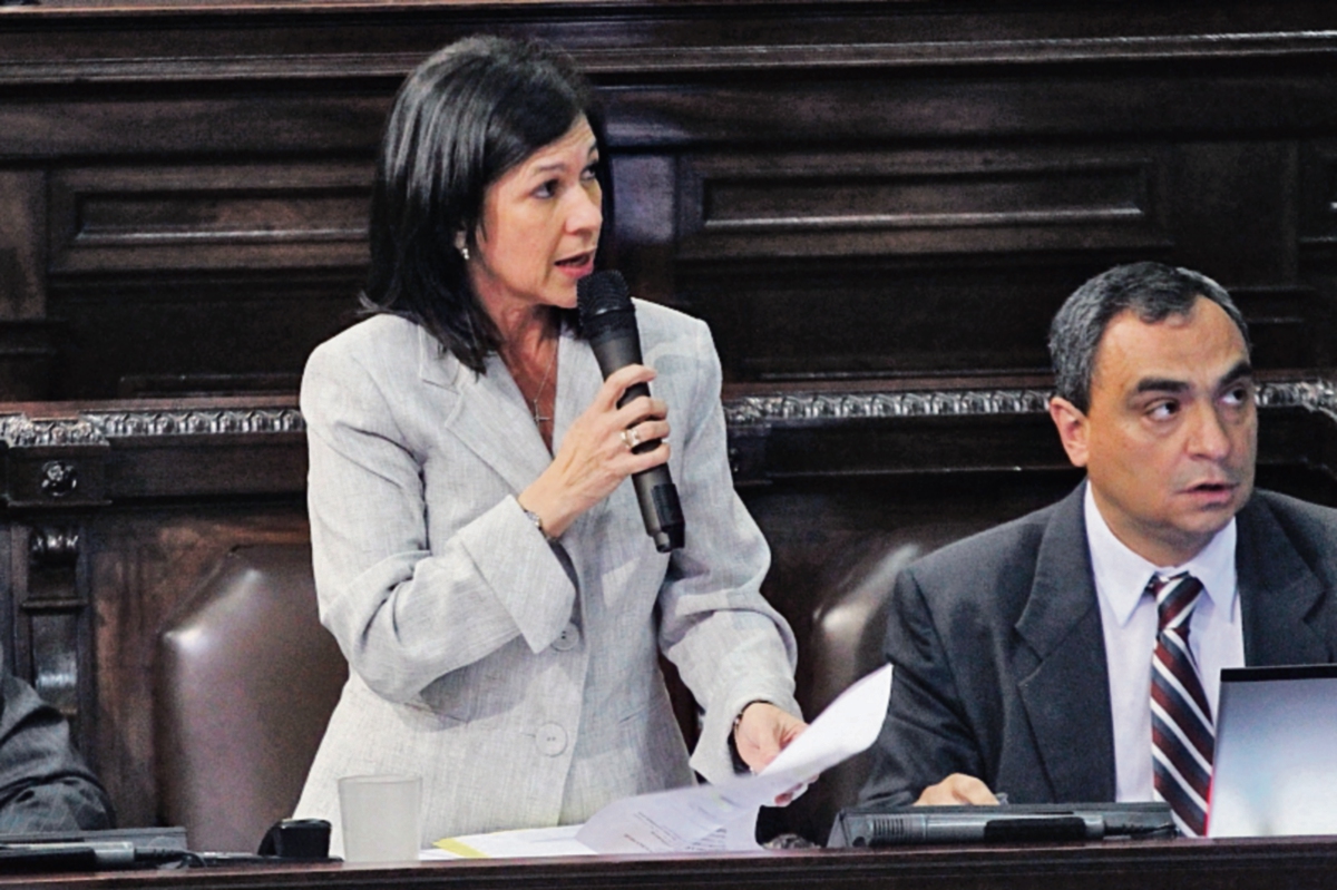 La interpelación de Líder a la ministra de Educación entrampó la agenda por casi dos años. (Foto Prensa Libre: Hemeroteca PL)