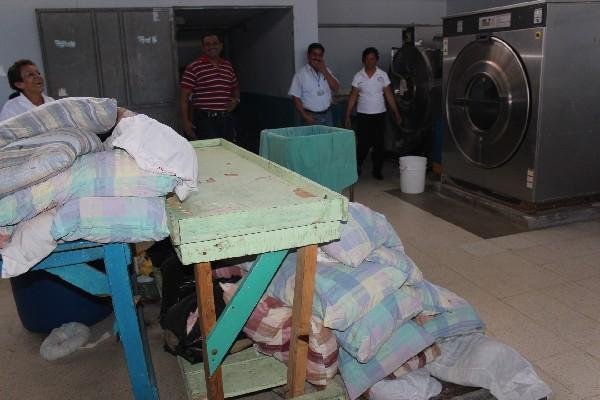 Personal de lavandería del hospital de Cuilapa, Santa Rosa, ha solicitado apoyo  al nosocomio  de Jutiapa.