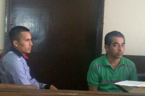 Javier Arcos Barradas y Jesús Campo Mar. (Foto Prensa Libre: Jerson Ramos)