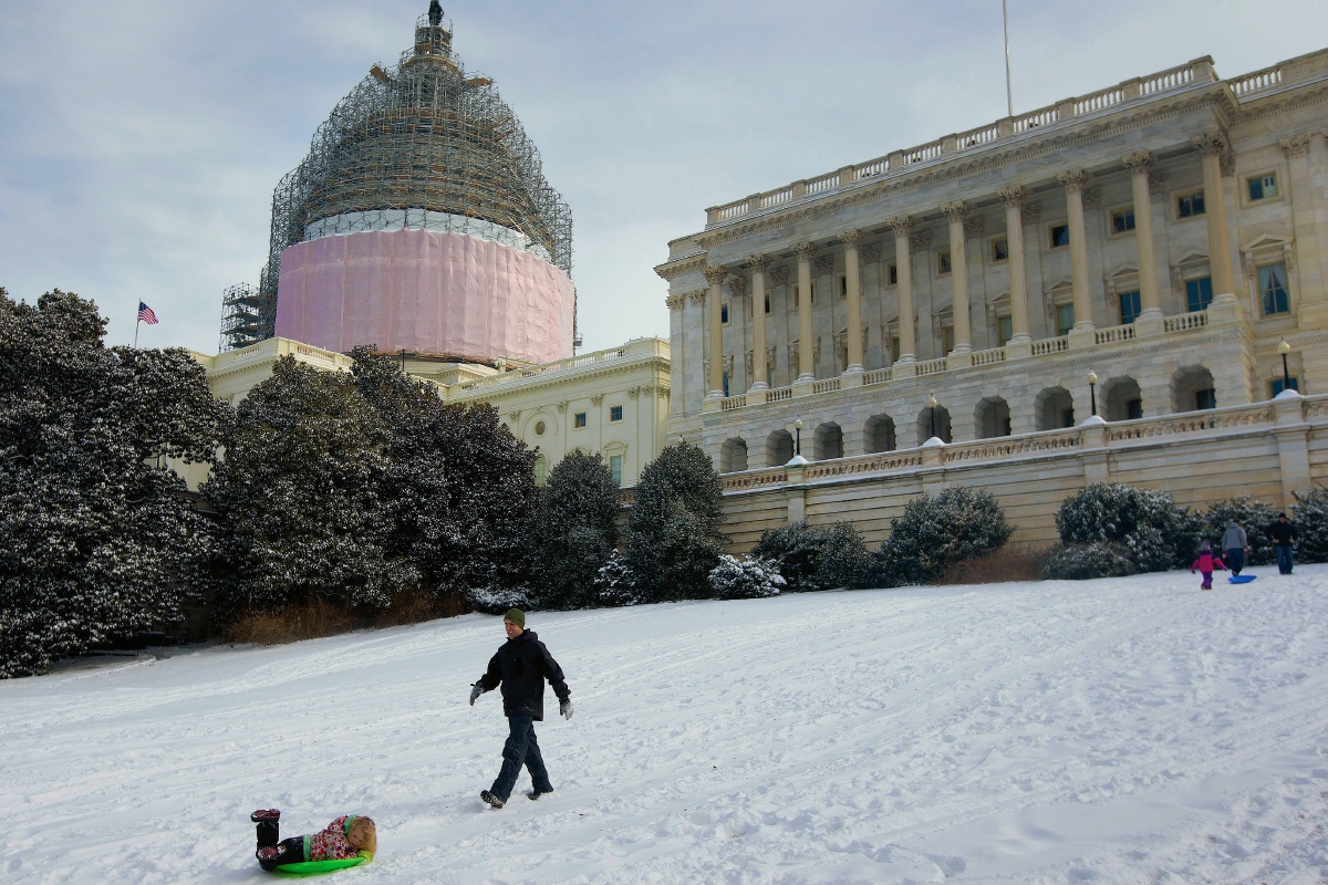 Aspecto de Washington  capital de Estados Unidos.  (Hemeroteca PL)