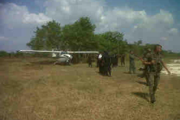 La aeronave fue encontrada en la finca Alaska<br _mce_bogus="1"/>