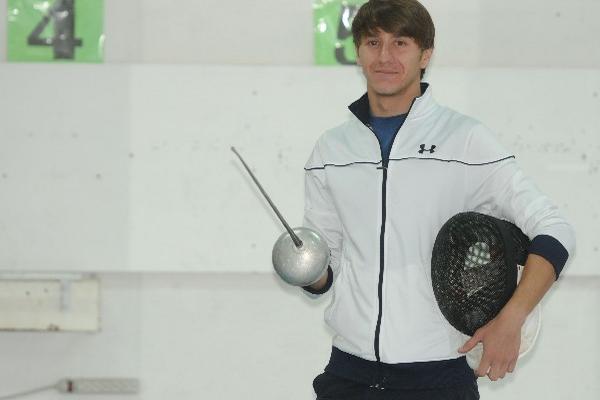 Andrei Gheorghe ya se entrena con normalidad en las instalaciones de la Asociación, en la  zona 15. (Foto Prensa Libre: Jeniffer Gómez)