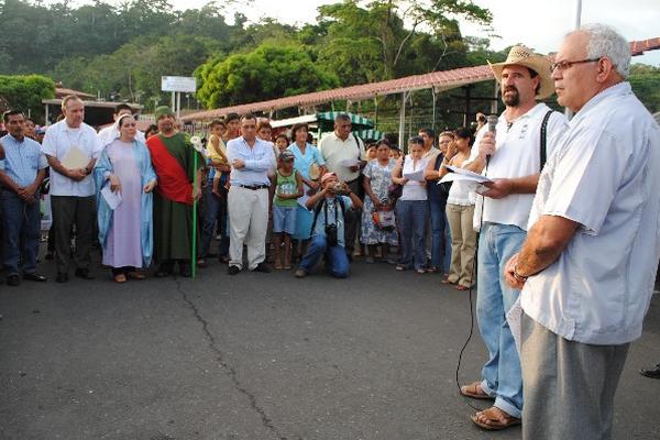 En San Marcos se celebró la posada del migrante, donde se denunció el abusos contra connacionales.