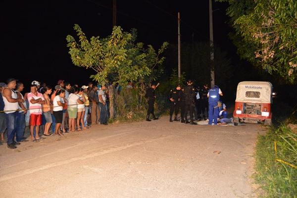 Julio René Suchité González murió baleado en Teculután, Zacapa. (Foto Prensa Libre: Víctor Gómez)