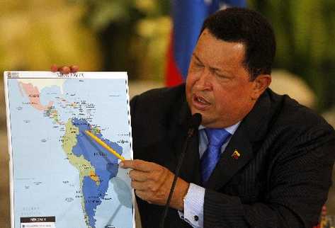 Hugo Chávez, presidente de Venezuela. (Foto Prensa Libre: AFP)