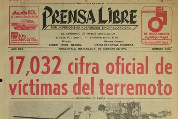 Se Cumplen 39 Años Del Terremoto Que Enlutó Al País – Prensa Libre