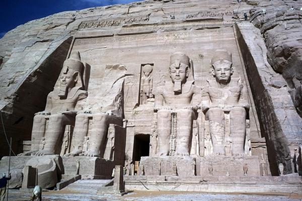 Monumento de Abu Simbel en Egipto