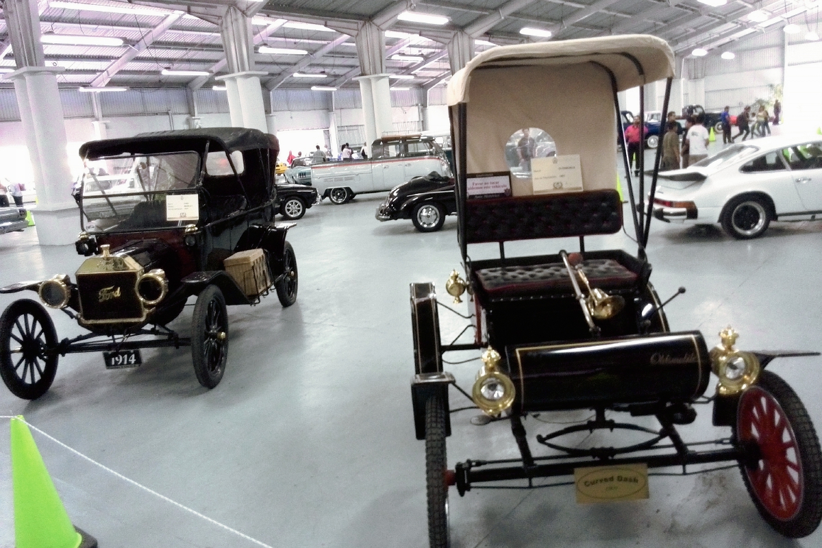 Oldsmobile de 1901, una joya de la automovilismo mundial (Foto Prensa Libre: Brenda Martínez)