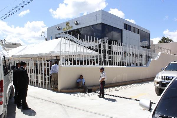 Sede del Inacif, en Chimaltenango.