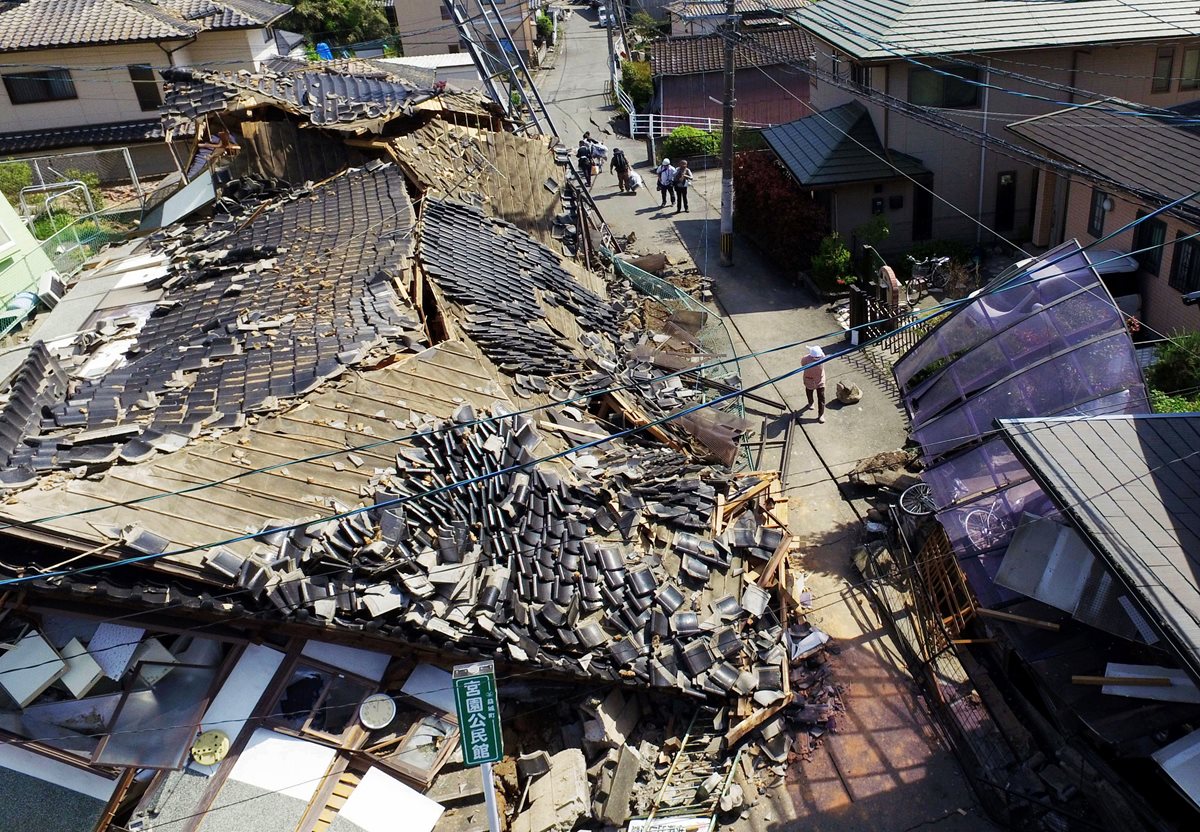 Dos Potentes Sismos Sacuden Japón Y Causan Mas De 30 Muertos Y Miles Heridos 0948