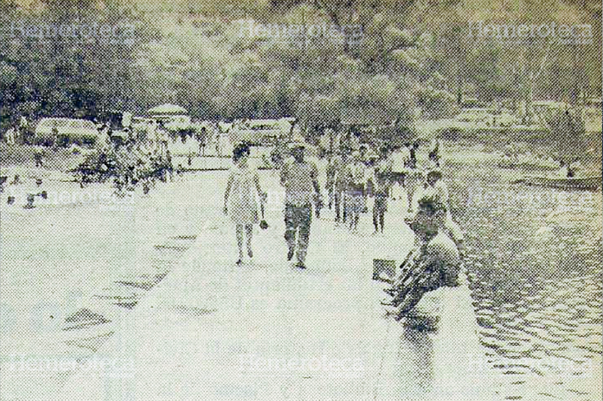 Guatemaltecos descansan en el asueto del 1 de mayo de 1970. (Foto: Hemeroteca PL)