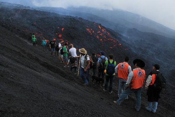 Volcán de Pacaya es accesible y el más cercano a la capital.