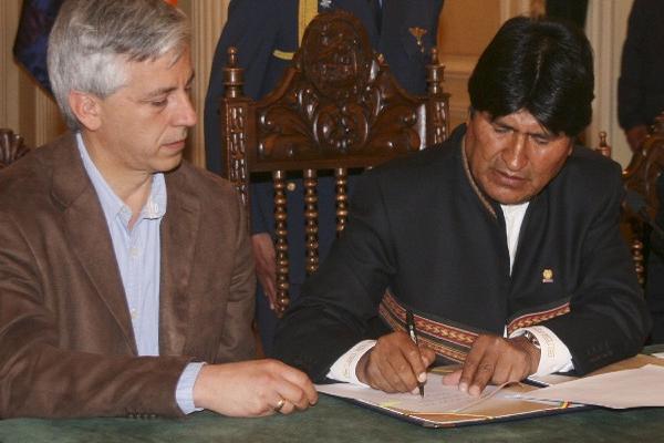 Evo Morales, presidente de Bolivia. (Foto Prensa Libre: AP)