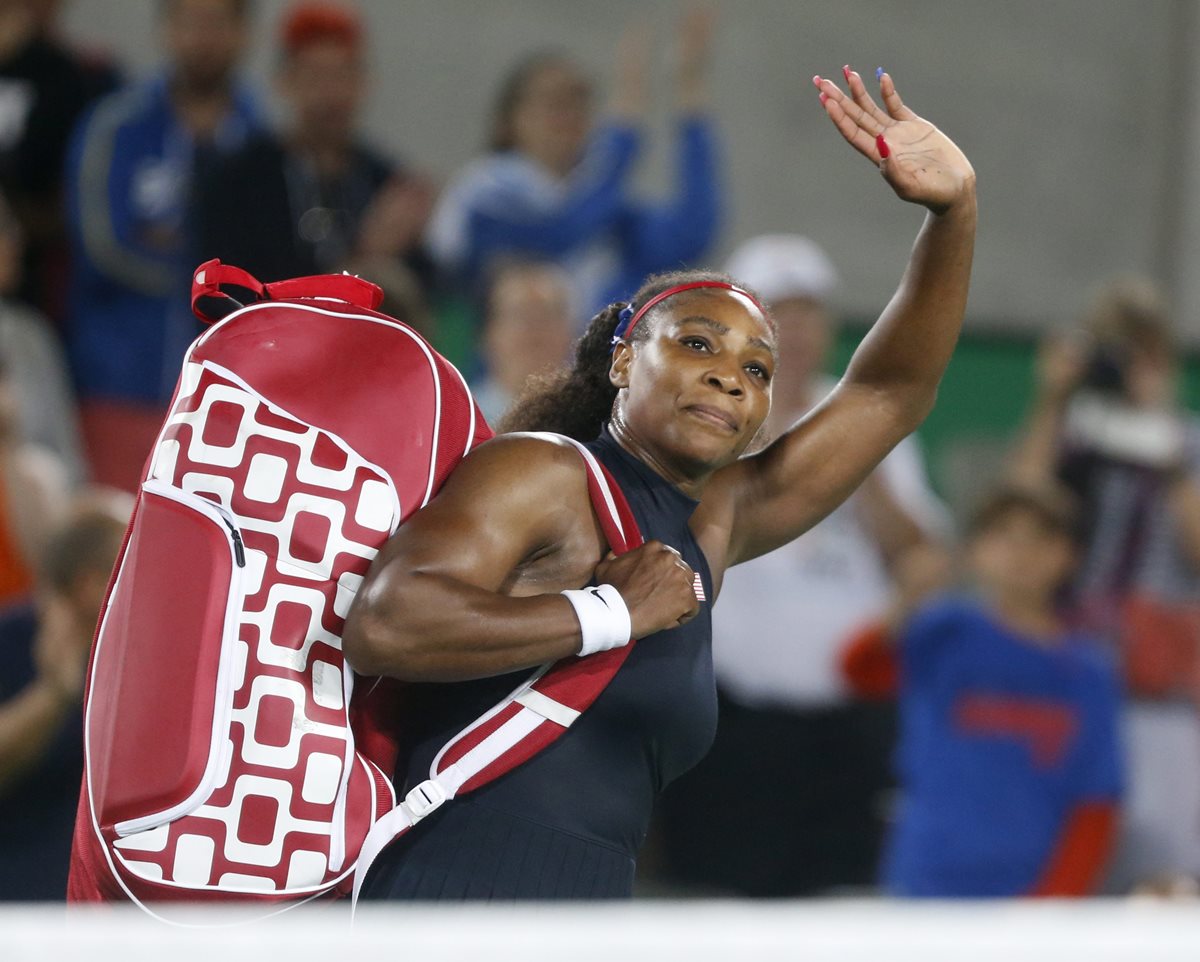 Serena Williams no podrá defender su título olímpico en Río de Janeiro. (Foto Prensa Libre: EFE)