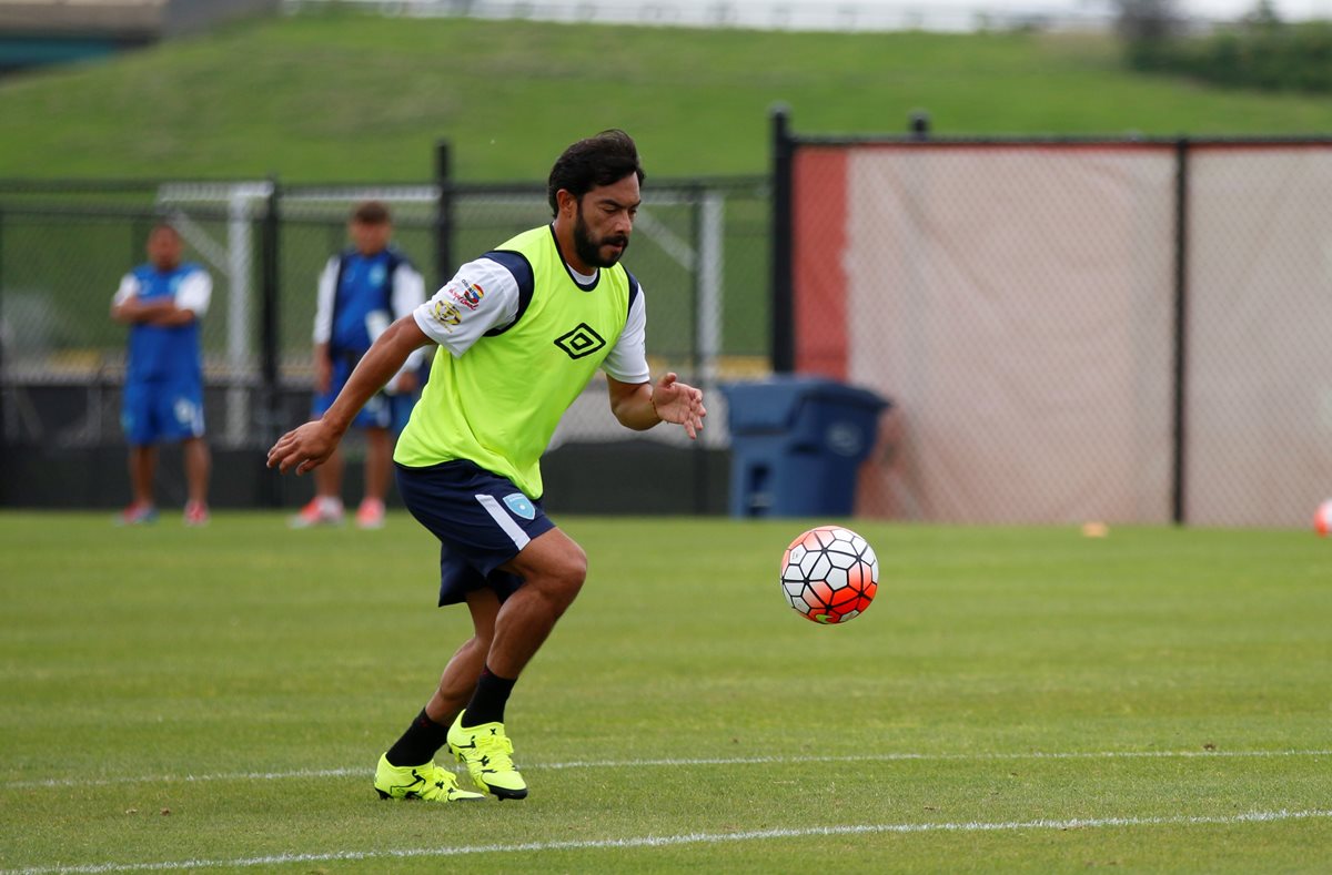 Carlos Ruiz ha marcado 57 veces con Selección Nacional, de los cuales siete han sido en Copa Oro. (Foto Prensa Libre: Cortesía CDG)