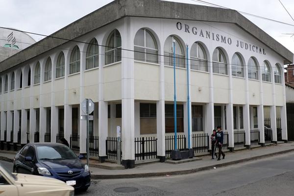 Oficinas de juzgados y tribunales de Santa Cruz del Quiché, Quiché. (Foto Prensa Libre: Óscar Figueroa)<br _mce_bogus="1"/>