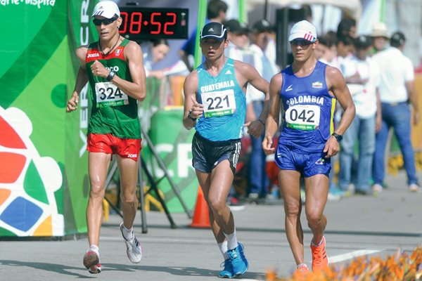 Érick Barrondo es una de las figuras de Guatemala y que buscará revalidar el título en los 20 kilometros marcha. (Foto Prensa Libre: Eduardo Gonzalez)