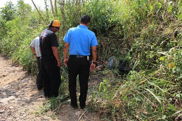 Los dos cuerpos hallados en Mirandilla.