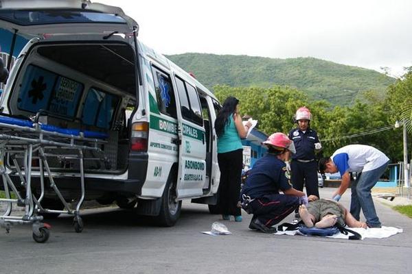 Un hombre que arribó este día a Guatemala tras 16 años de estar ausente, murió horas después de manera accidental. (Foto Prensa Libre: Héctor Contreras)<br _mce_bogus="1"/>