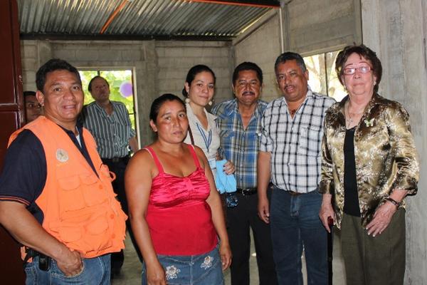 La casa, ubicada en el barrio El Calvario, fue entregada esta semana. (Foto Prensa Libre: Oswaldo Cardona)