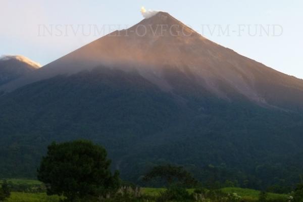 Volcán de Fuego. (Foto Prensa Libre: Insivumeh)<br _mce_bogus="1"/>