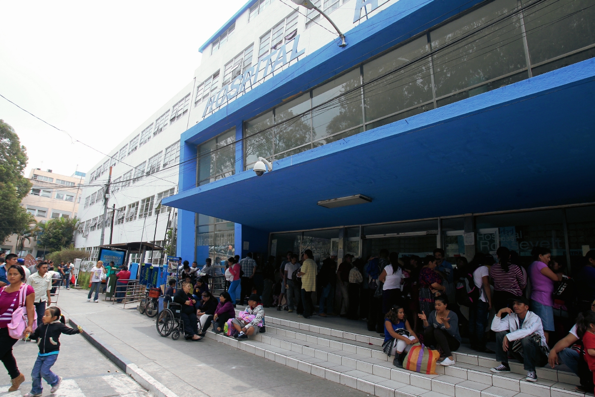 Fachada del Hospital Roosevelt. (Foto Prensa Libre: Hemeroteca PL).