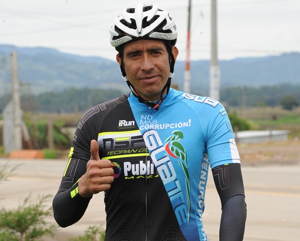 Luis Santizo está listo para asumir el nuevo reto de la Vuelta a Guatemala. (Foto Prensa Libre Óscar Felipe Q.)