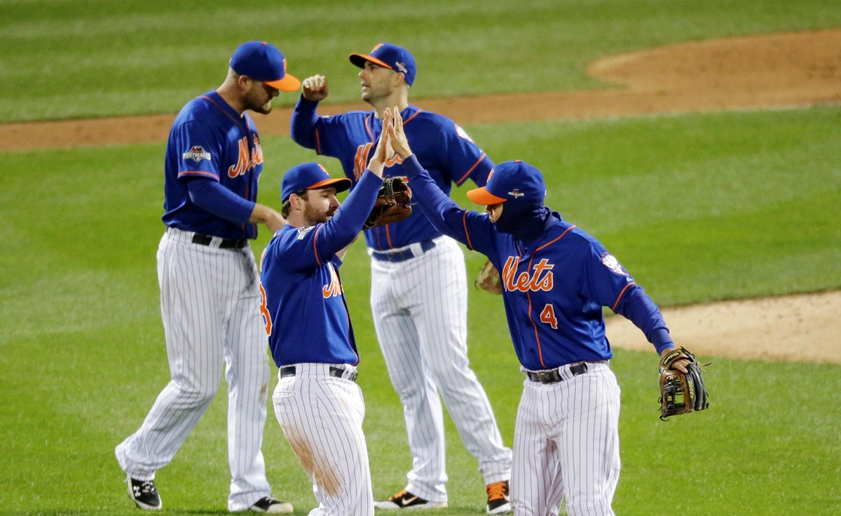 Los Mets se ponen arriba en la serie 2-0 sobre los Cachorros de Chicago. (Foto Prensa Libre. AFP)