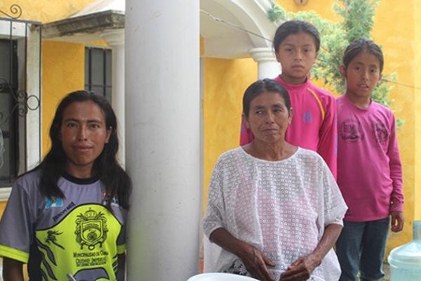 Imelda Bac obtuvo el tercer lugar del Medio Maratón de Cobán. (Foto Prensa Libre: Eduardo Sam Chun)