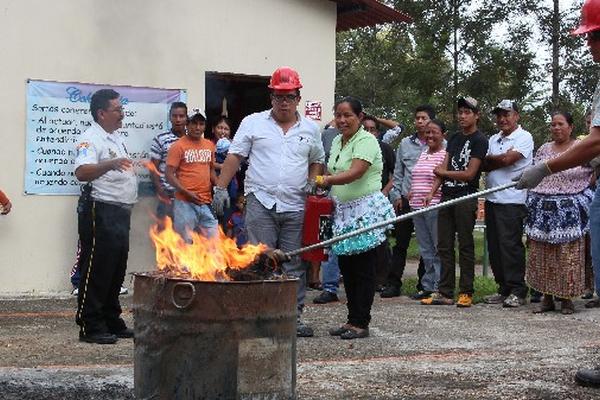 Coheteros, durante  aprendizaje.