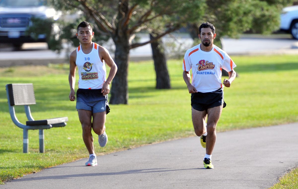 Cú y González continúan con su preparación en el Four Season Park de Chicago. (Foto Prensa Libre: Eduardo González)