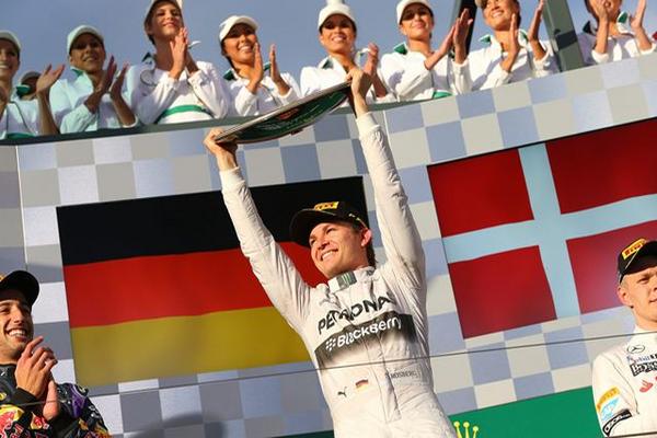 Rosberg aprovechó ciertos abandonos y se proclamó campeón en Australia. (Foto Prensa Libre: EFE)