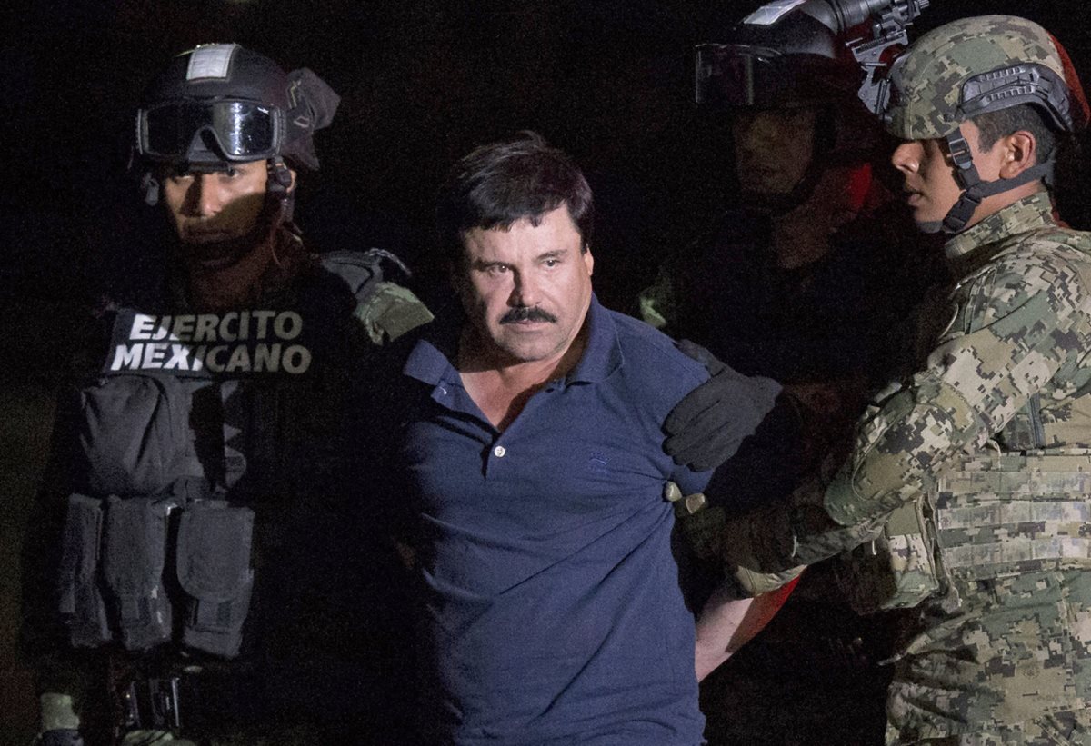 El Chapo será extraditado a EE. UU. (Foto Prensa Libre: AP).