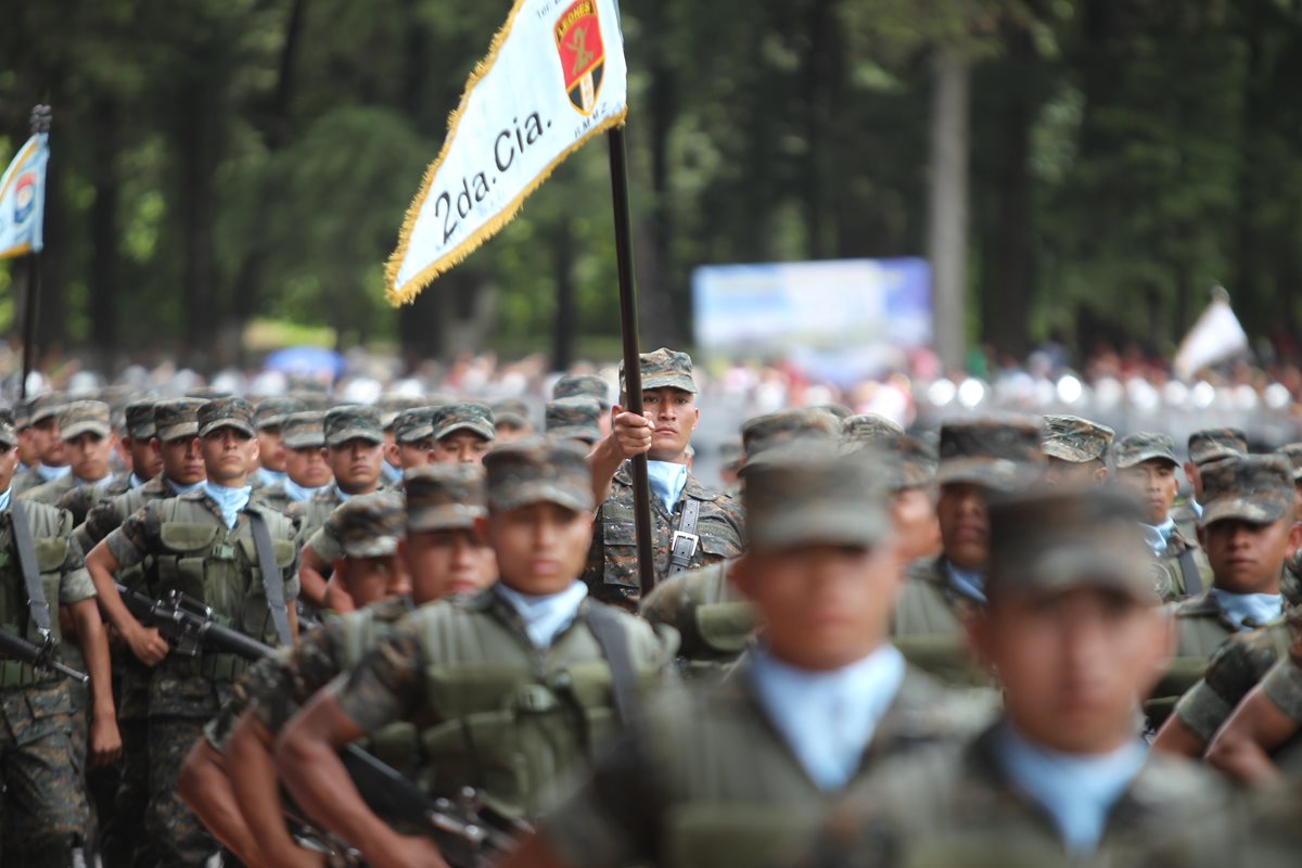 El Ejército de Guatemala está en la casilla 94 (Foto Hemeroteca PL)