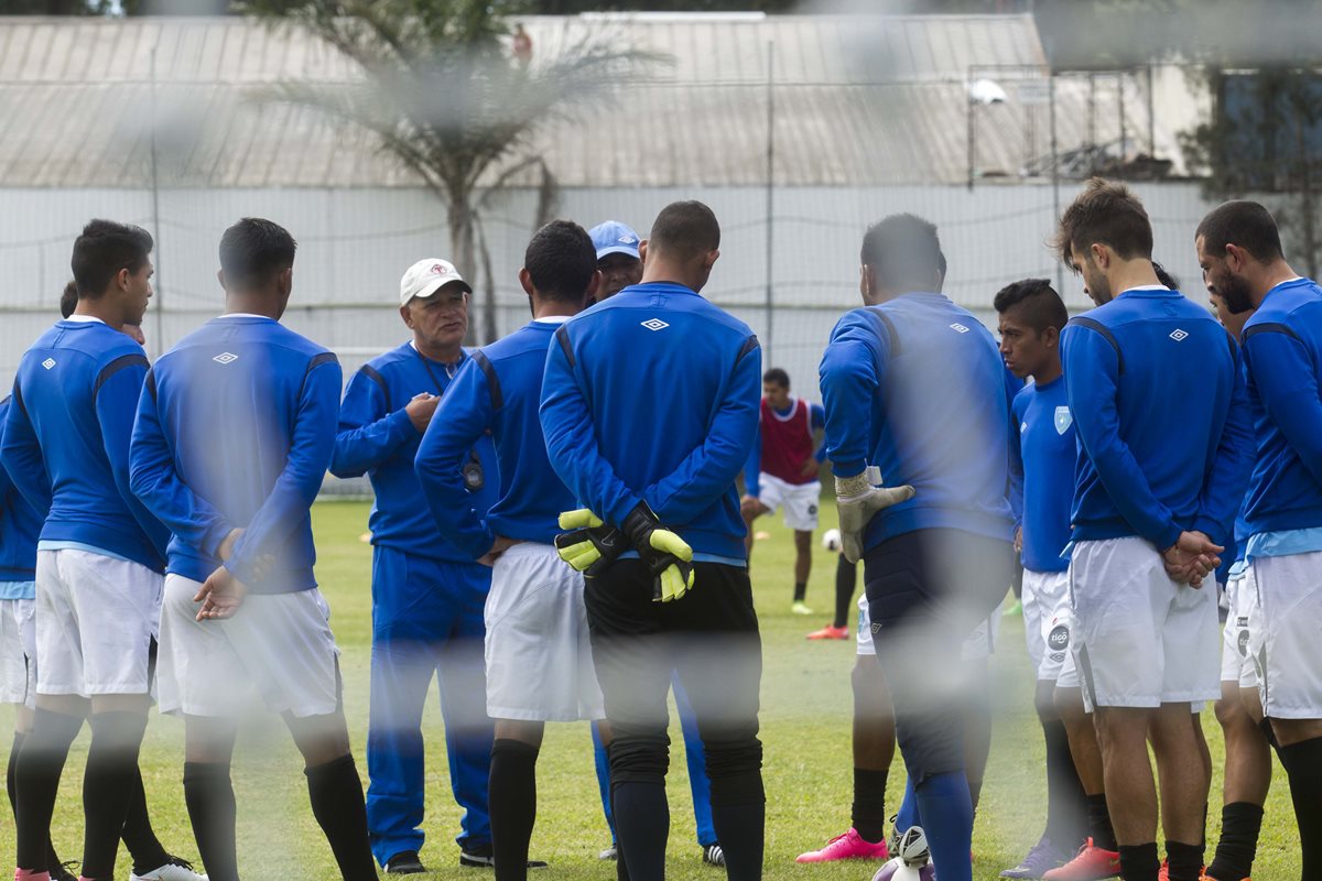 La selección nacional volverá a la actividad el próximo miércoles. (Foto Prensa Libre: Hemeroteca PL)