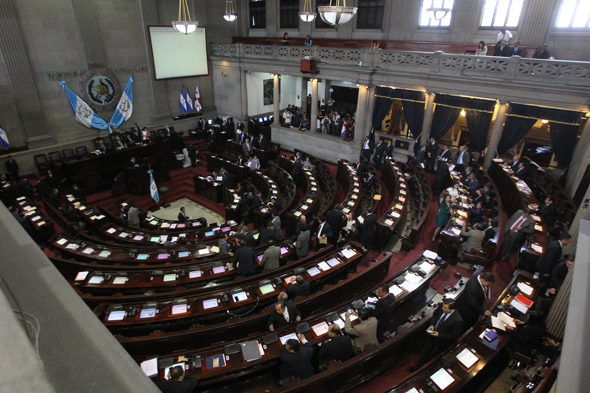 Jefes de bloques del Congreso de la República no se ponen de acuerdo con el monto del Presupuesto 2017. (Foto Prensa Libre: Érick Ávila)