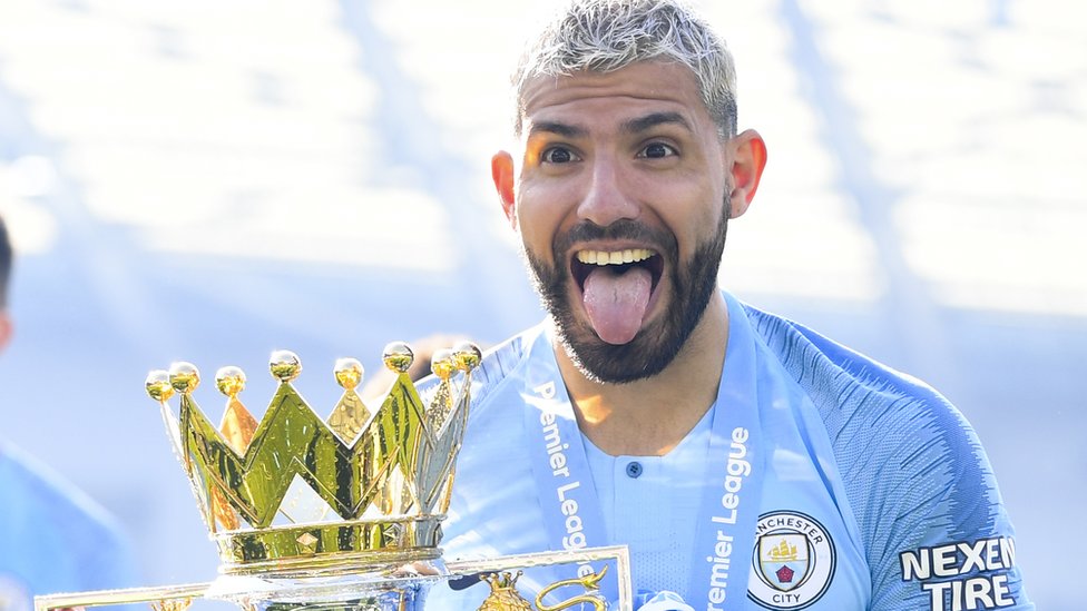 Agüero logró su cuarto título de la Liga Premier. (Foto: Getty Images)