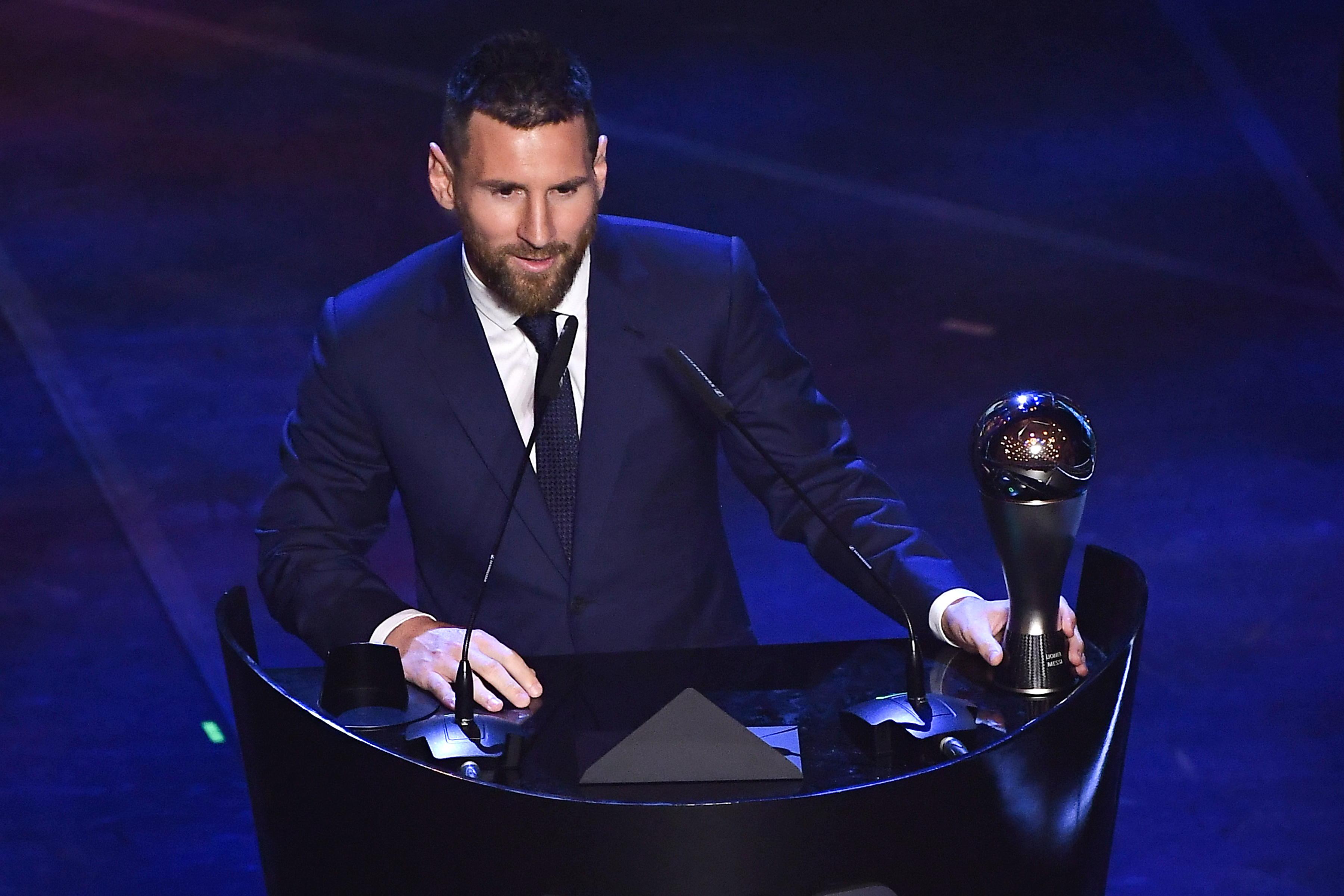 Lionel Messi gana el premio The Best al mejor jugador de la Fifa del