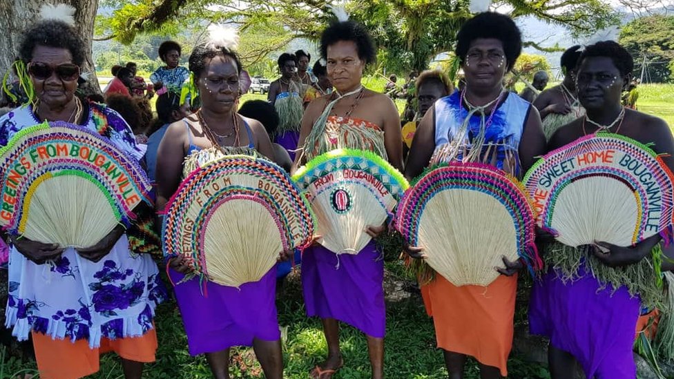 Bougainville pasa por un momento histórico.