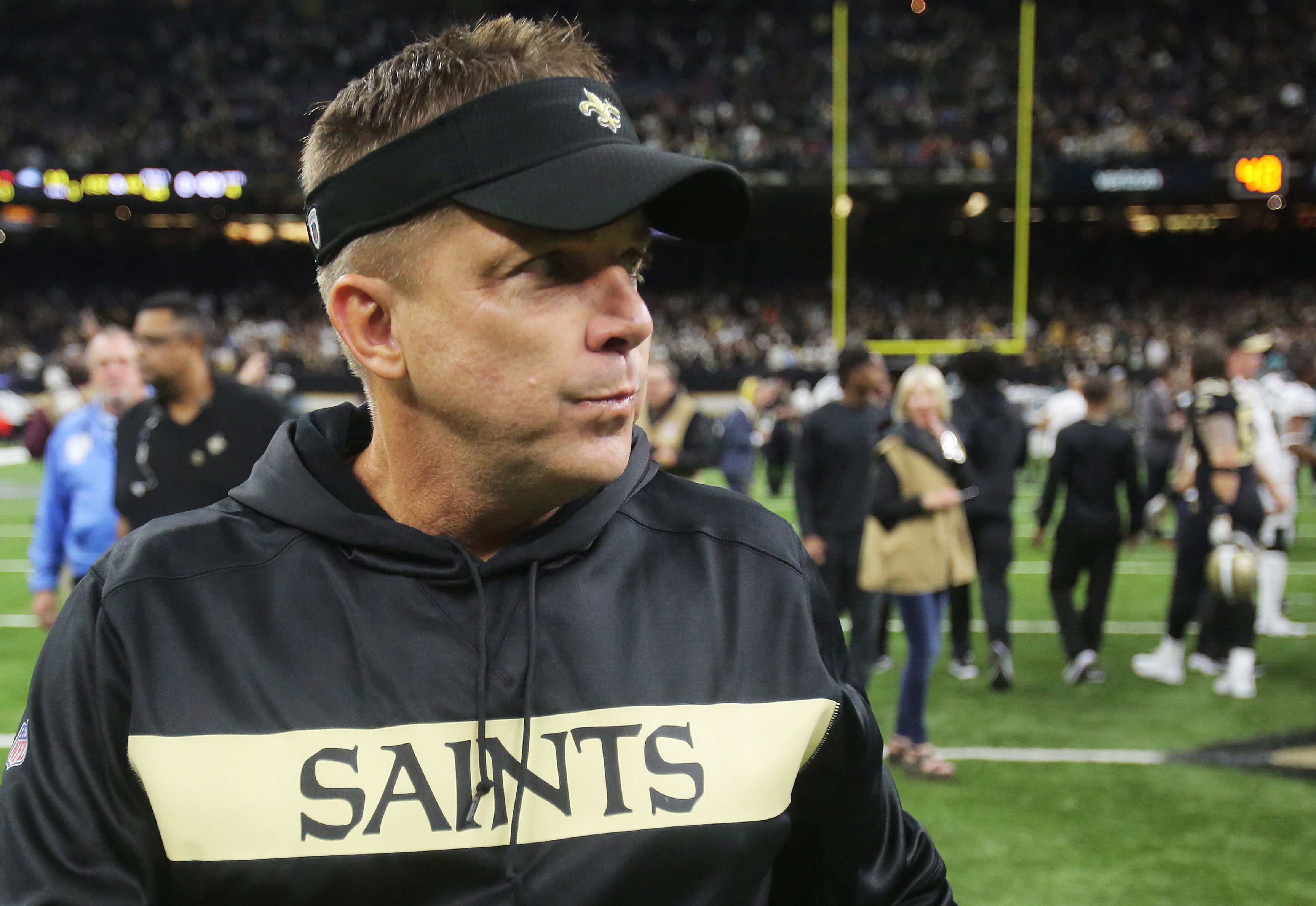 Sean Payton, de 56 años,  dio positivo por coronavirus. (Foto Prensa Libre: EFE)