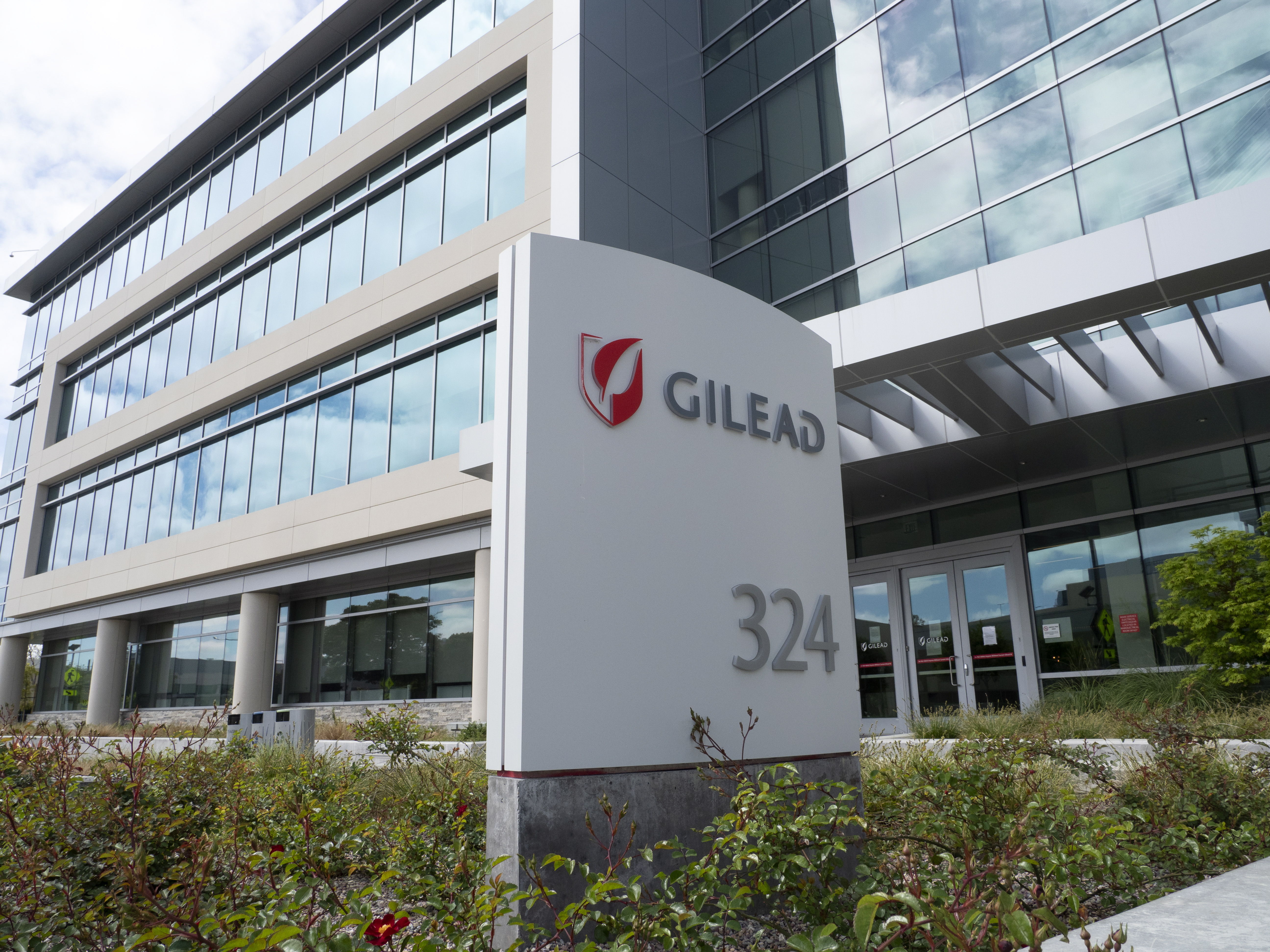 Vista de Gilead Sciences, Inc., laboratorio desarrollador del remdesivir. (Foto Prensa Libre: EFE)