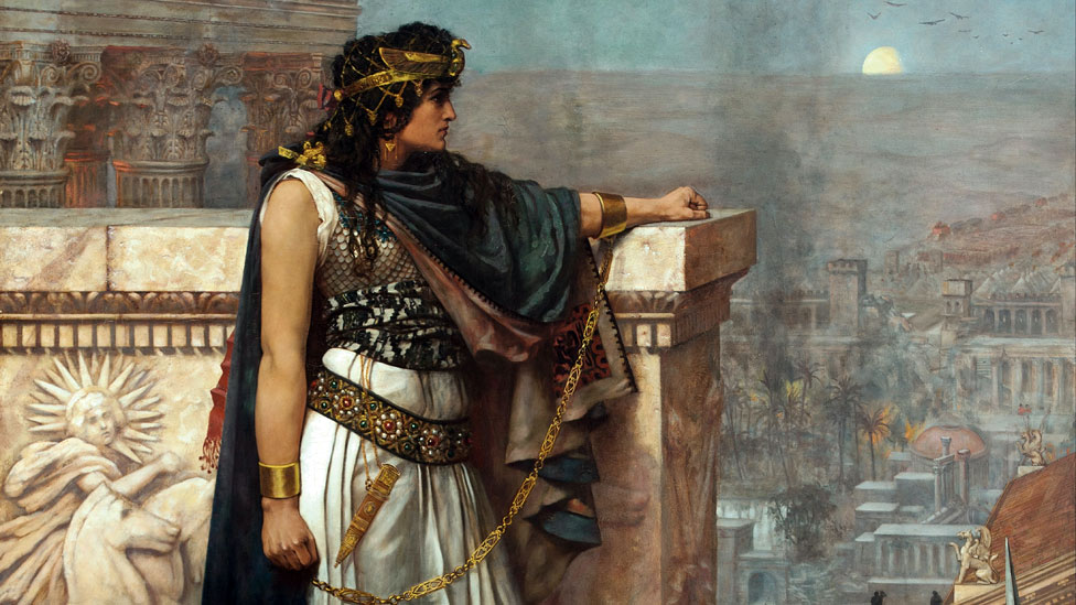 Se dice que Zenobia, la reina de Palmira, eran tan inteligente como bella, y una gran líder militar. Getty Images