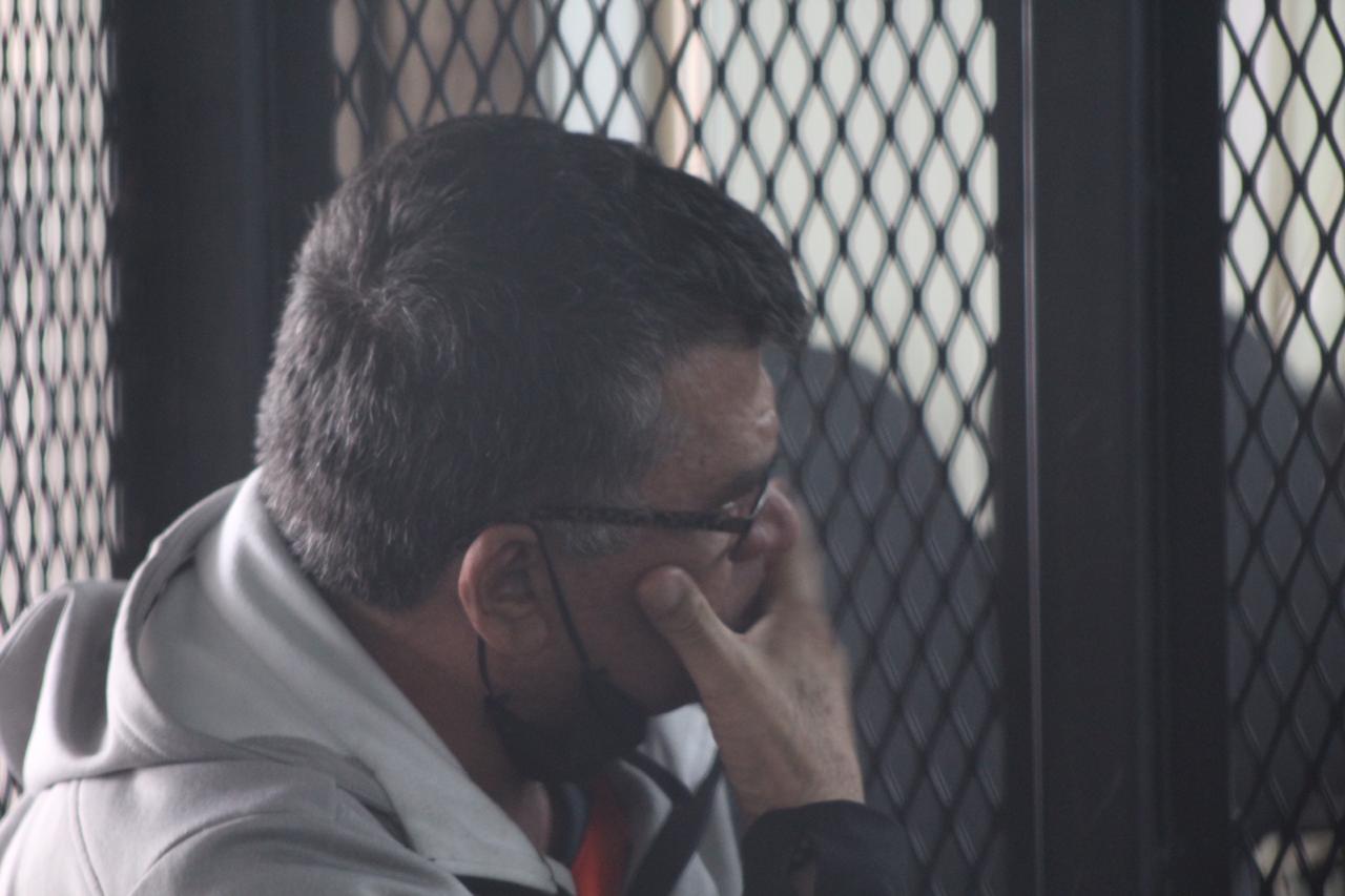 Arnoldo Medrano, exalcalde de Chinautla culpable de corrupción. (Foto Prensa Libre: Miriam Figueroa)