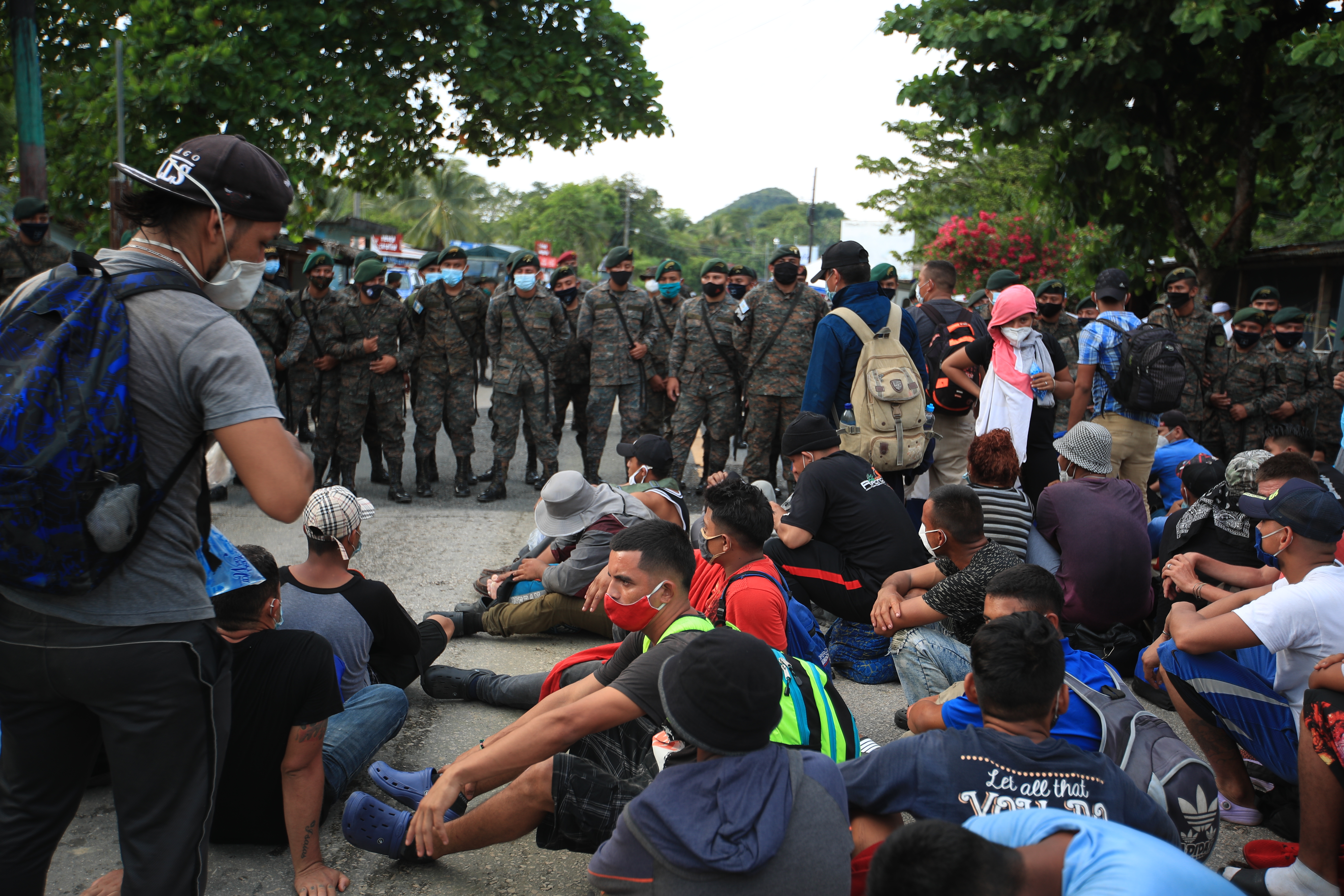 Caravana migrante Giammattei expone por qu Guatemala pidi a