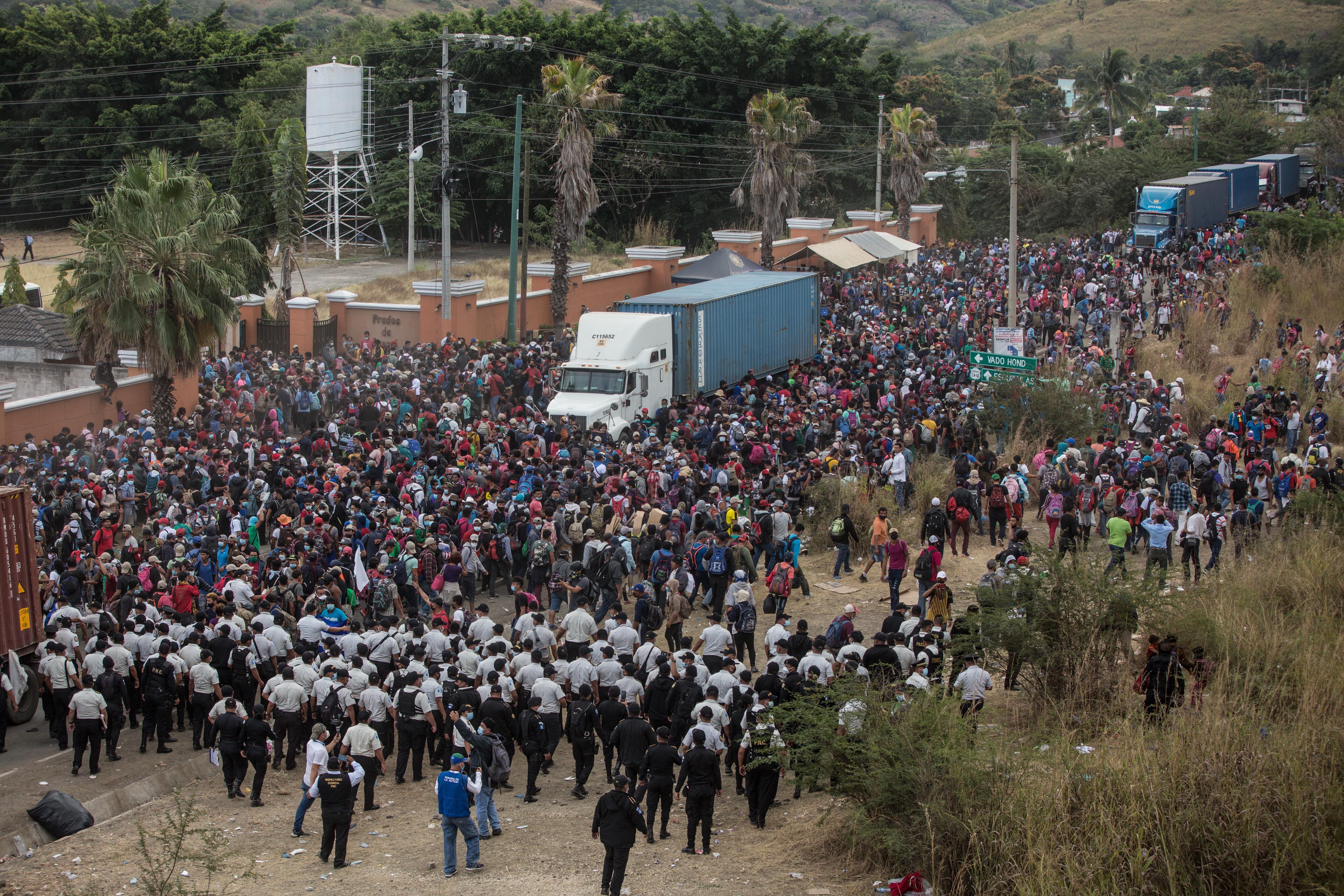 Los Estados como hacedores de las caravanas migrantes